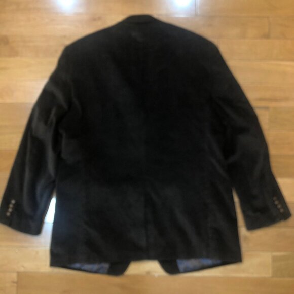 NWOT Lauren Ralph Lauren 100% Cotton Dark Brown Corduroy Sport Coat Size 44L - Picture 4 of 11